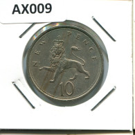 10 PENCE 1980 UK GBAN BRETAÑA GREAT BRITAIN Moneda #AX009.E - 10 Pence & 10 New Pence