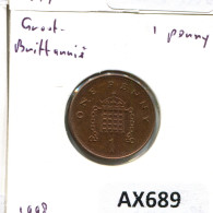 PENNY 1998 UK GBAN BRETAÑA GREAT BRITAIN Moneda #AX689.E - 1 Penny & 1 New Penny