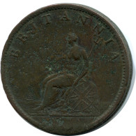 FARTHING 1807 UK GBAN BRETAÑA GREAT BRITAIN Moneda #AZ778.E - A. 1 Farthing