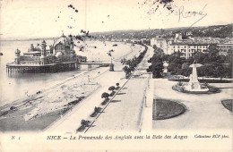 FRANCE - 06 - Nice - La Promenade Des Anglais Avec La Baie Des Anges - Carte Postale Ancienne - Sonstige & Ohne Zuordnung