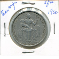 5 FRANCS 1952 FRANCIA FRANCE Moneda #AP026.E - 5 Francs