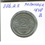 2 FRANCS 1948 B FRANCIA FRANCE Moneda #AN357.E - 2 Francs