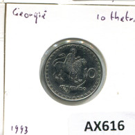 10 TETRI 1993 GÉORGIE GEORGIA Pièce #AX616.F - Georgien