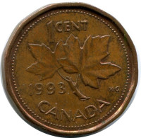 1 CENT 1993 CANADA Moneda #AX385.E - Canada