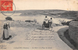 Carantec         29         La Route De La Plage Du Kelenn   N° 527      (voir Scan) - Carantec