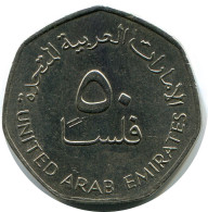 50 FILS 1998 UAE UNITED ARAB EMIRATES Islamisch Münze #AK194.D - Ver. Arab. Emirate