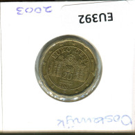 20 EURO CENTS 2003 AUSTRIA Coin #EU392.U - Autriche