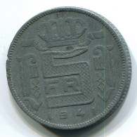 5 FRANCS 1941 DUTCH Text BELGIUM Coin #BB378.U - 5 Francs