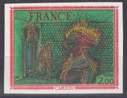 FRANCE : 1976 - CARZOU N° 1900a NON DENTELE NEUF ** LUXE SANS CHARNIERE - 1971-1980