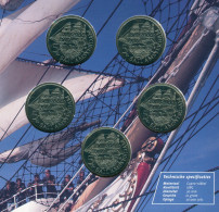 NIEDERLANDE NETHERLANDS 5 FLORIN SAIL 2000 MINT SET 5 Münze #SET1132.7.D - Mint Sets & Proof Sets