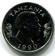 50 SENTI 1990 TANZANIA UNC Rabbit Moneda #W11061.E - Tanzanía