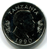 50 SENTI 1990 TANZANIA UNC Rabbit Moneda #W11061.E - Tansania