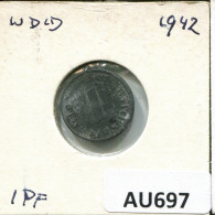 1 PFENNIG 1942 ALEMANIA Moneda GERMANY #AU697.E - Other & Unclassified