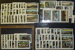 SAMMLUNGEN, LOTS **, Deutsche Kolonialgesellschaft: Multicolor Vignettenserie 1 - 70, Dazu 13 Dubletten, Fast Nur Pracht - Collections