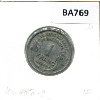 1 FRANC 1948 B FRANKREICH FRANCE Französisch Münze #BA769.D - 1 Franc