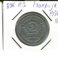 2 FRANCS 1950 B FRANCE French Coin #AN361 - 2 Francs