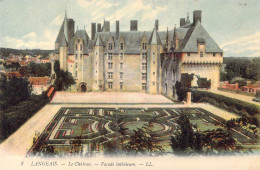 FRANCE - 37 - Langeais - Le Château - Façade Intérieure - Carte Postale Ancienne - Langeais