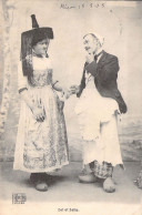 FOLKLORE - Zet Et Zette - Carte Postale Ancienne - Vestuarios