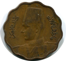 10 MILLIEMES 1943 EGYPT Islamic Coin #AP119.U - Egypt