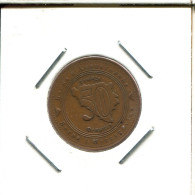 50 FENNINGA 1998 BOSNIA AND HERZEGOVINA Coin #AS585.U - Bosnia And Herzegovina