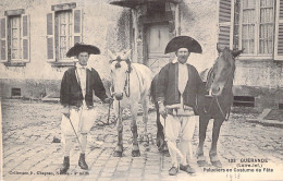 FOLKLORE - Guérande - Paludiers En Costume De Fête - Chevaux - Carte Postale Ancienne - Vestuarios
