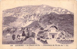 FRANCE - 65 - Lourdes - Le Chemin De Fer - Funiculaire Du Pic Du Jer - Carte Postale Ancienne - Lourdes