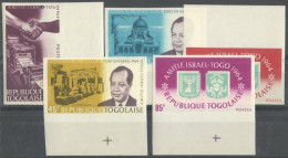 TOGO 452-456B **, 1965, Freundschaft, Ungezähnt, Postfrischer Prachtsatz - Togo (1960-...)