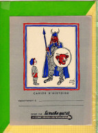 PROTEGE CAHIER    : La Vache Qui Rit Vercingetorix Signé Herve Baille - Protège-cahiers