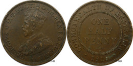 Australie - Commonwealth - George V - Half Penny 1916 I - TTB+/AU50 - Mon5896 - ½ Penny