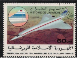 MAURITANIA Scott # 371 Used - Airplane - Concorde - Mauritanie (1960-...)