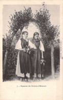 FOLKLORE - Paysannes Des Environs D'Héricourt - Carte Postale Ancienne - Costumes