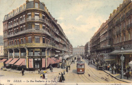FRANCE - 59 - Lille - La Rue Faidherbe Et La Gare - Carte Postale Ancienne - Lille