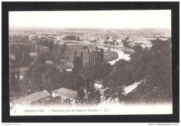 CPA Dépt 16 Angoulème PANORAMA Prise Du Rempar Beaulieu Dos Simple - Angouleme