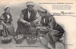 FOLKLORE - Les Chansons De Jean Rameau - Nos Gentes Berrichonne - Carte Postale Ancienne - Musik