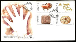 Venda - 1982 - History Of Writing - Complete Set On FDC - Venda