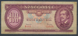 °°° HUNGARY - 100 FORINT 1962 °°° - Hongrie