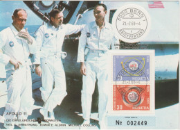 USA - Apollo 11 Crew - Neil A. Armstrong - Michael Collins - Edwin E. Aldrin - Maximum Postcard Briefversand - Espace