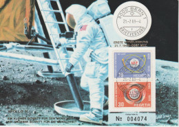 USA - Apollo 11 - Edwin E. Aldrin - Maximum Postcard Briefversand - Espace