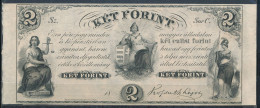 °°° HUNGARY - 2 KET FORINT 1852 °°° - Hongrie