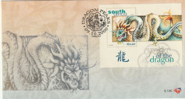 South Africa RSA - 2000 - Year Of The Dragon - Souvenir FDC 6.126 - Lettres & Documents