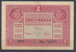 °°° AUSTRIA - 2 KET KORONA 1917 °°° - Autriche