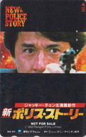 TC JAPON / 110-011 - CINEMA - JACKIE CHAN - POLICE STORY - MOVIE JAPAN Phonecard - CHINA Rel - P 19642 - Kino