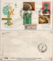 Fdc Venetia Som 1960 22s Anno Rifugiati Raccommanadata - Somalië (AFIS)