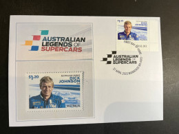 (2 Q 38) Australia New Stamp Issue - 27-4-2023 - Australian Legends Of Supercars - Dick Johnson (FDI 27-4-2023) - Lettres & Documents