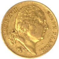 Louis XVIII-20 Francs 1822 Paris - 20 Francs (goud)