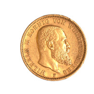 Allemagne-Royaume De Wurtelmberg 20 Mark Wilhelm II 1897 Stuttgart - 5, 10 & 20 Mark Oro