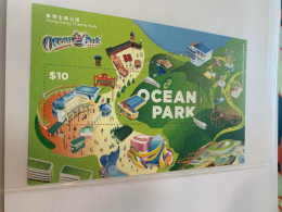 Hong Kong Stamp MNH 2020 Ocean Park Tram Rail - Autres & Non Classés