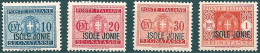 IONIAN ISLANDS..1941..Michel # 1-3..Portomarken...MH. - Ionian Islands