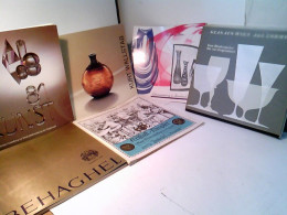 Konvolut: 6 Diverse Broschüren über Glas / Glaskunst / Glasbläserei / Ausstellungskataloge Etc. - Tecnica