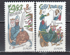 Czech Rep. 1997 - EUROPA: Myths And Legends, Mi-Nr. 144/45, MNH** - Unused Stamps